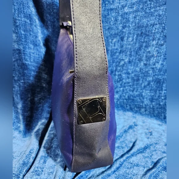Y2K Furla Purple Leather Single Handle Shoulder Bag - Picture 5 of 13